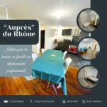 AirBnB - Auprès du Rhône - Les rives des Pénitents.