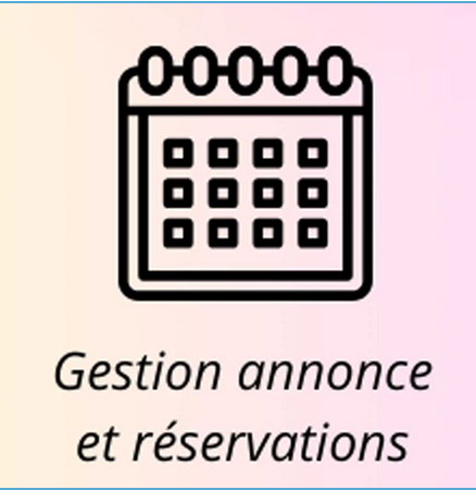 - Gestion de vos annonces et réservations.